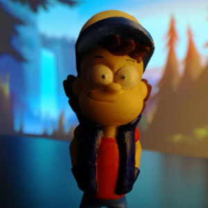 3D-printed-Dipper-from-Gravity-Falls