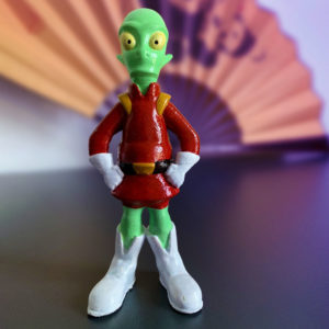 3D-printing-Kif-Kroker-from-Futurama