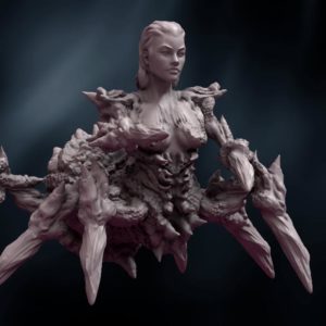 Spider-Queen-for-3D-Printing